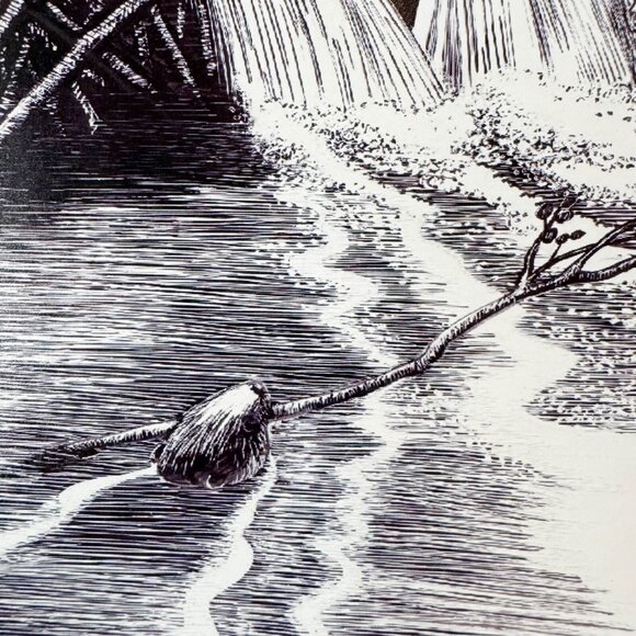 Signed Print Artist Celia Godkin Jack The Story Of A Beaver By Shirley Woods #1 - Picture 6 of 10